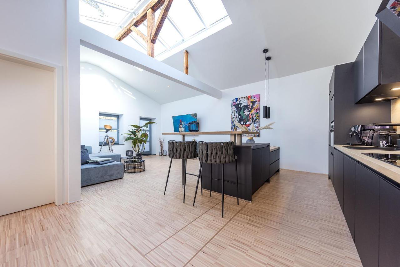 Lichtdurchflutetes Design - Appartement Guetersloh - 90 Qm Extérieur photo