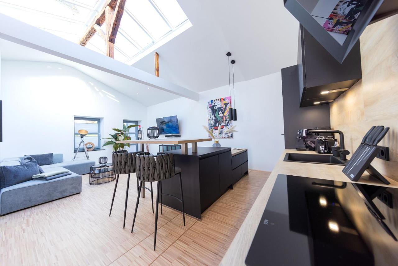 Lichtdurchflutetes Design - Appartement Guetersloh - 90 Qm Extérieur photo